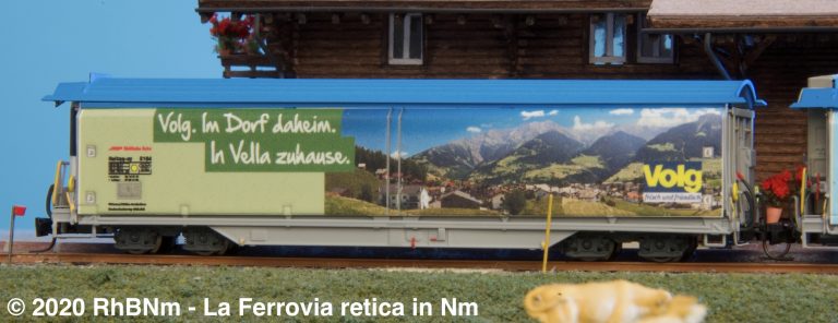 Rhb Haikqq-uy 5164 Volg"Vella" mittelgrün – Adler Schmalspurbahnen
